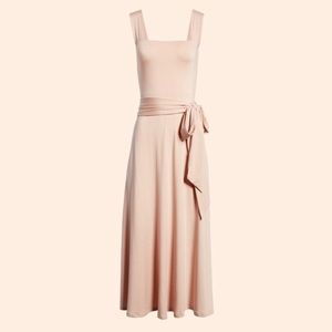 REFORMATION BLUSH PINK HELINA DRESS